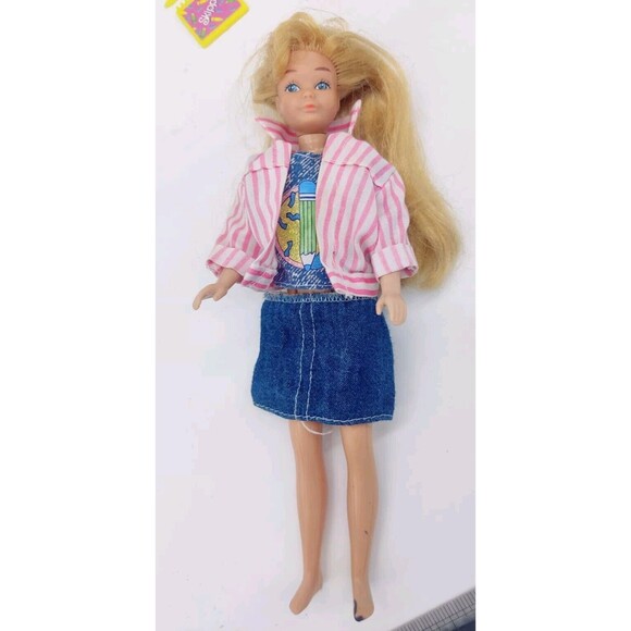 Vintage 1988 Skipper Teen Time Lot Doll Clothes Accessories 16pcs Barbie Mattel - Picture 11 of 16